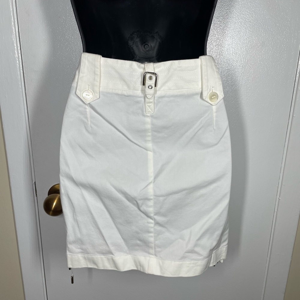 Dolce and Gabbana white skirt